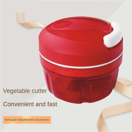 Tupperware Chef Turbo-chef Red Version, Compatible with D158 Speedy Boy Onion Chopper